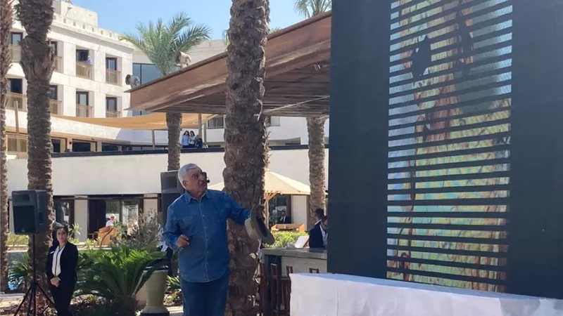 وفد إيطالى رفيع المستوى فى محاضرة عن أسرار الأقصر للدكتور زاهى حواس