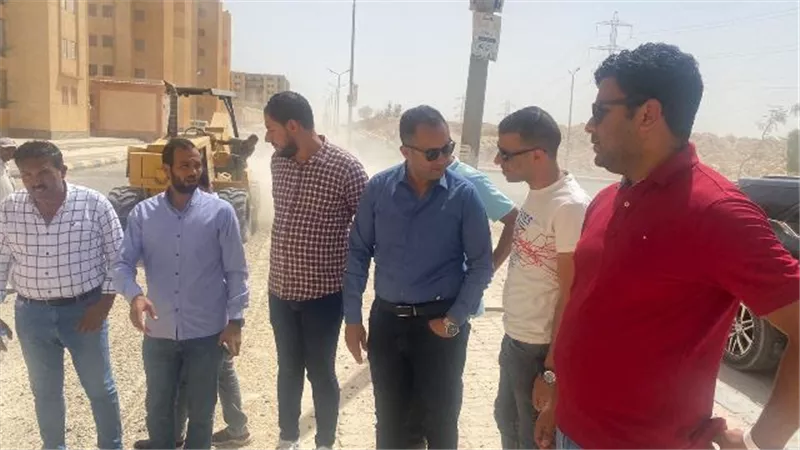 بشرة خير من جهاز 15 مايو للمواطنين عن مشروع الغاز الطبيعى للوحدات صور