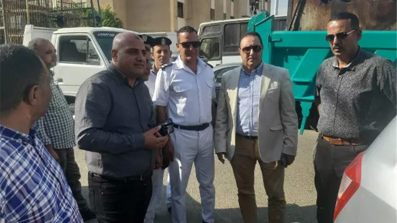 جهاز الشروق يشن حملة ويحرر 24 محضر بالتعاون مع شرطة المرافق صور