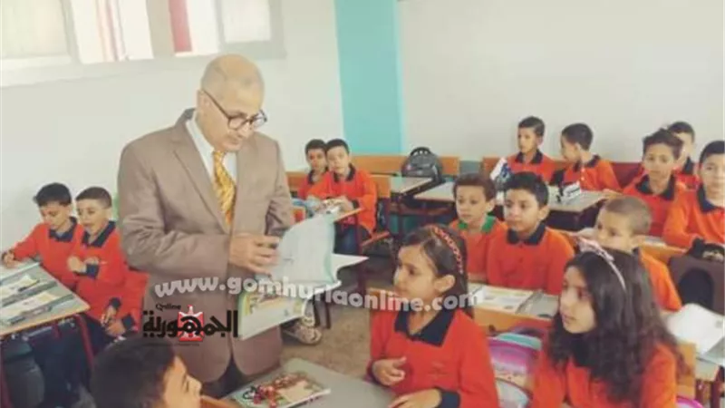 مدير إدارة الباجور يواصل جولاته لمتابعة انتظام العملية التعليمية