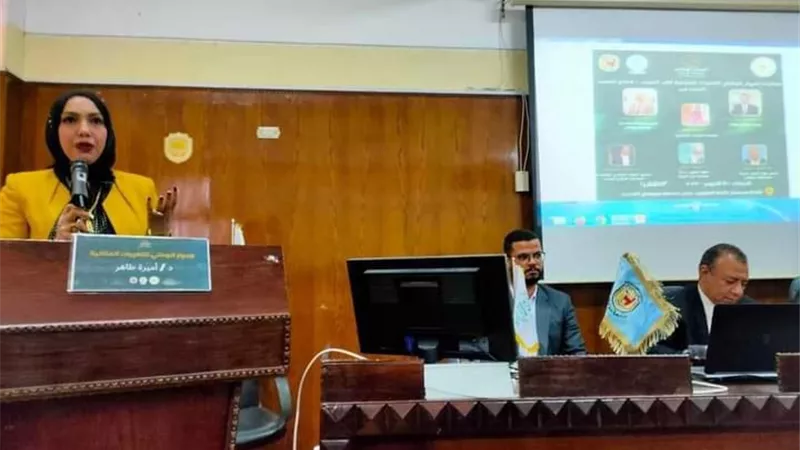 جامعة سوهاج تستضيف الحوار الوطني للتغيرات المناخية لقطاع الصعيد..صور