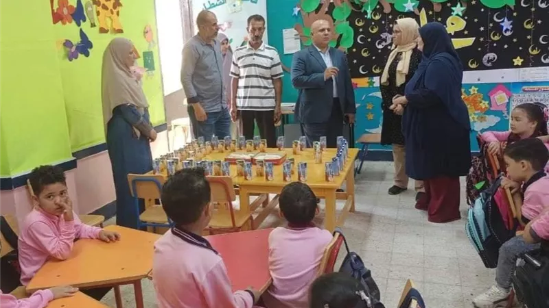 وكيل تعليم دميـاط يواصل جولاته بالمدارس لمتابعةسير العملية التعليمية