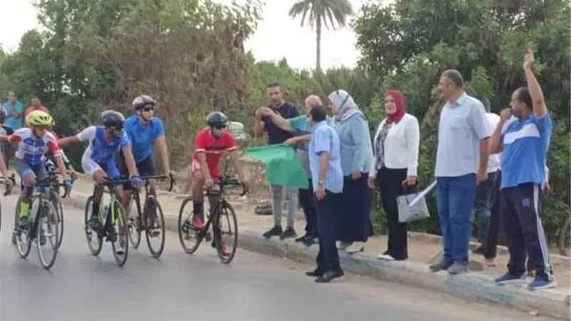 62 لاعبا .. في بطولة مدارس الفيوم للدراجات