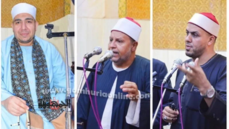 أمسية دينية في ذكرى ميلاد الرسول الكريم بمسجد البطايحى بالمنوفية