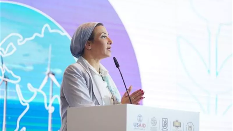 ياسمين فؤاد: تحويل شرم الشيخ لمدينة خضراء تجسيداً للجمهورية الجمهورية
