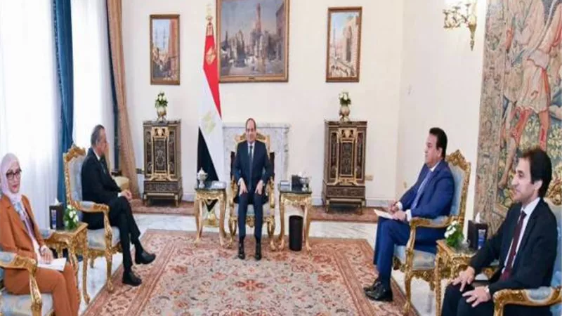 الصحة العالمية:المبادرات الرئاسية ساهمت بالارتقاء بالخدمات الصحية فى مصر