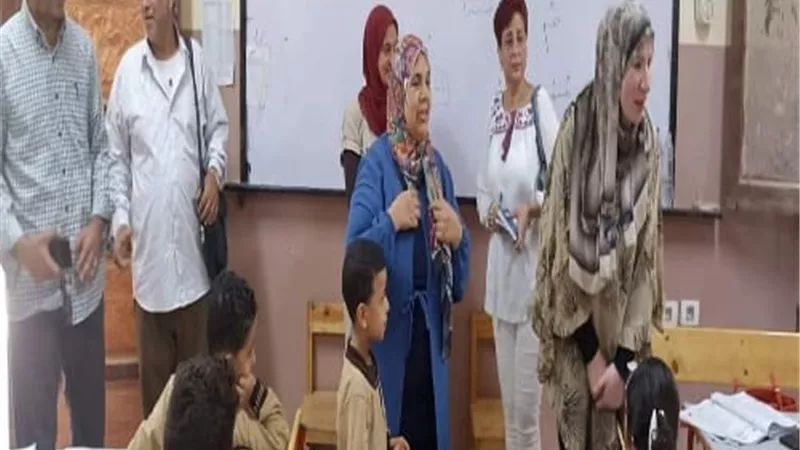 مدير تعليم القناطر الخيرية تحيل ادارة مدرسة باسوس الجديدة للتحقيق