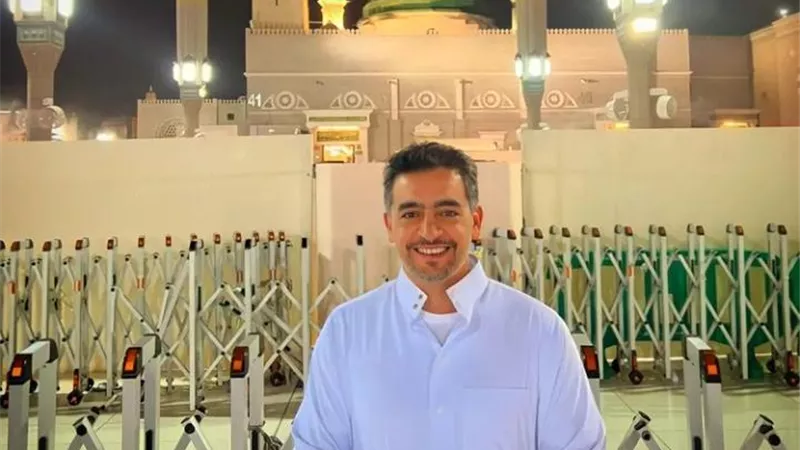من أمام المسجد النبوى.. هانى سلامه يشارك متابعيه أحدث ظهور