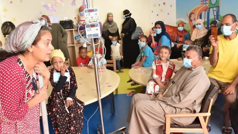 وفد الكنيسة الإنجيلية بالاقصر ينظم يوم ترفيهى لدعم الأطفال