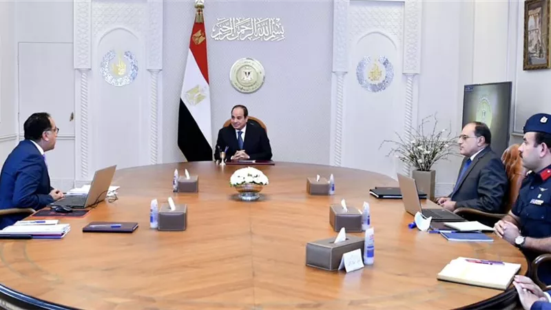 الرئيس السيسي يتابع الموقف التنفيذي للمشروع القومي للإنتاج الزراعي