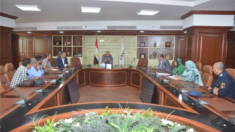 تطوير ورفع كفاءة مصنع تدوير القمامة بسمسطا