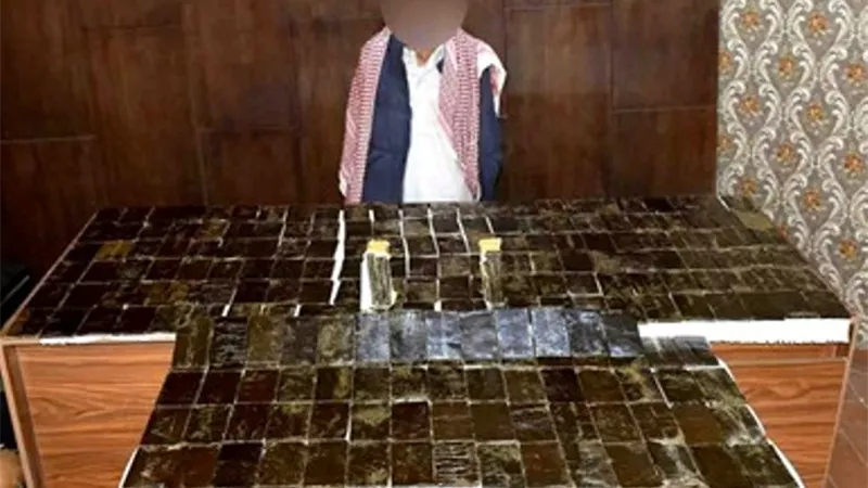 ضبط شخص بـ28 كيلو حشيش بالجيزة
