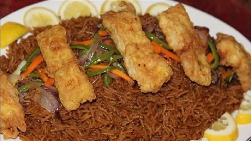 طريقة عمل صيادية سمك بالأرز
