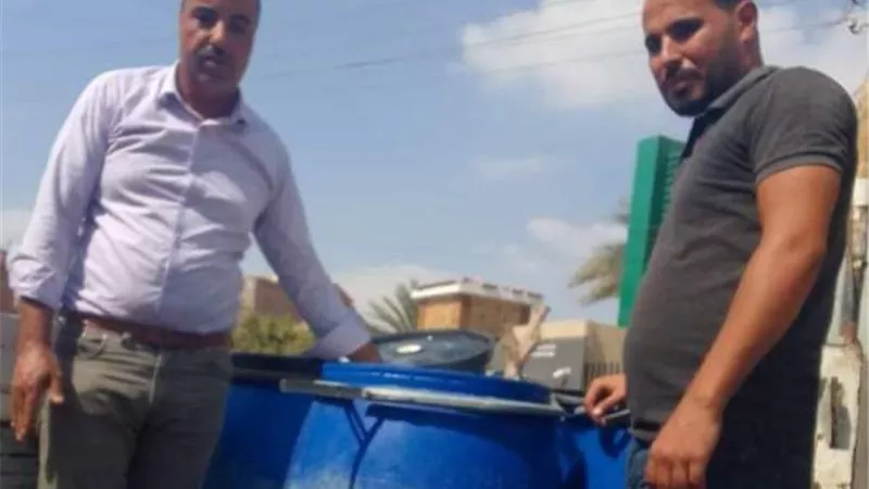 ضبط ألف و٨٠٠ لتر ألبان غير صالحة للاستهلاك بمركز سمسطا