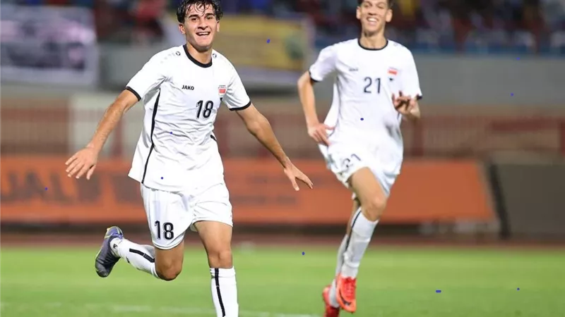 شباب العراق يكتسح الهند برياعية في تصفيات كأس آسيا