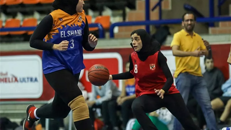دورى المرتبط .. سيدات سلة الأهلى يهزمن الشمس