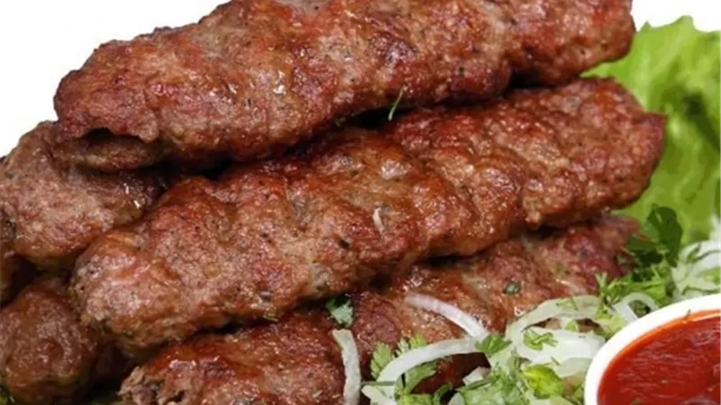 كفتة مشوية بالزعتر والزنجبيل