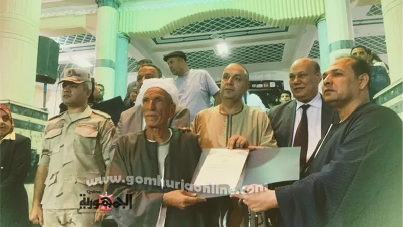 ابهيت الحجر .. تكرم المحاربين القدماء من ابطال حرب اكتوبر المجيدة