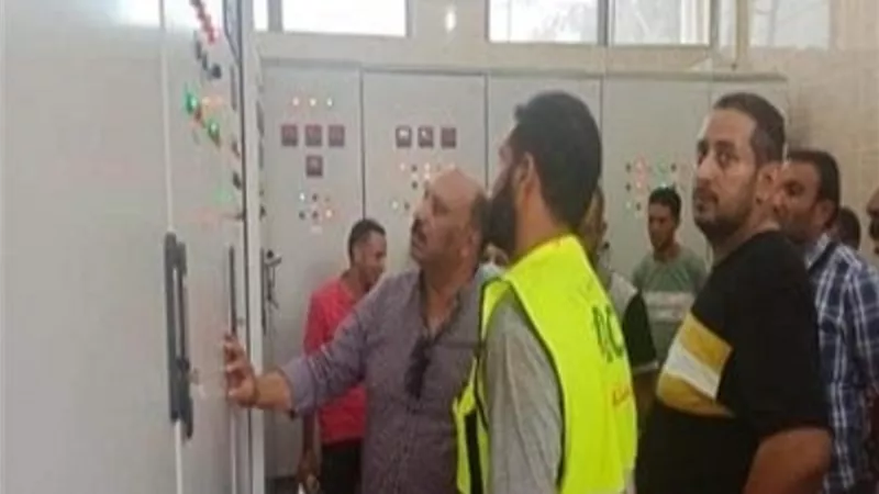 مياة القناة:افتتاح محطة مياة 