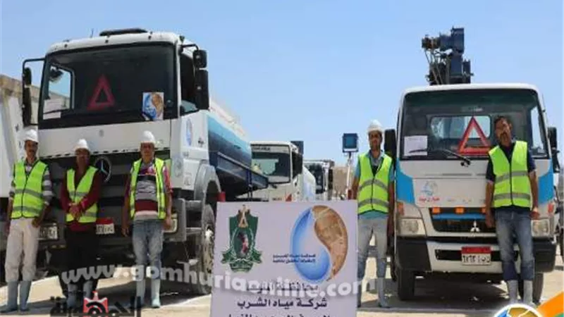 شركة مياه الشرب والصرف الصحى بالمنيا تضع خطة لمواجهة الطوارئ والازمات