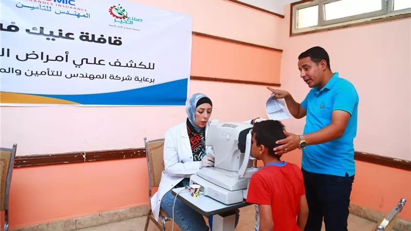 تعليم الفيوم يوقع الكشف الطبي على 640 حالة عيون