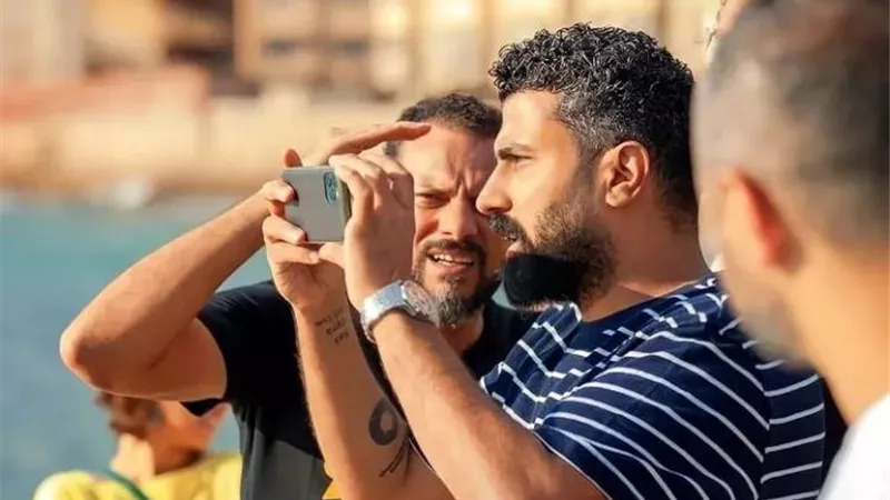 محمد سامى يتألق من كواليس 