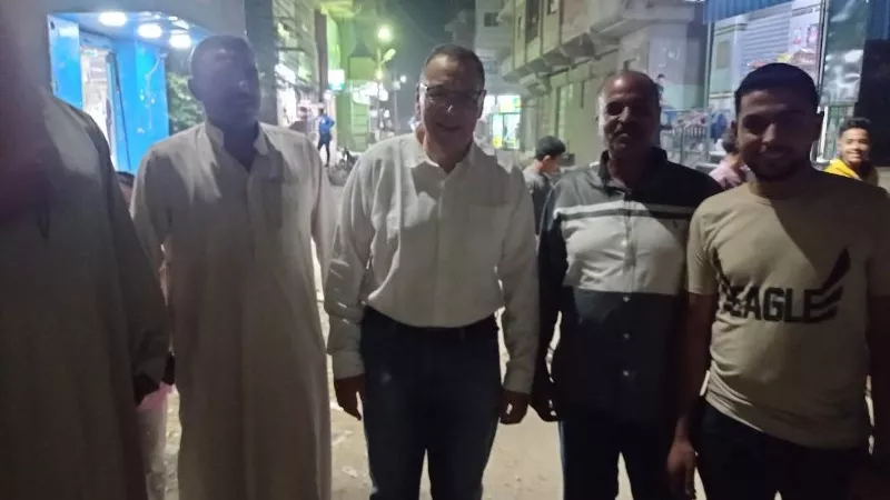 محافظ الشرقية يفاجئ قرية الغنيمية بمركزأبوكبير