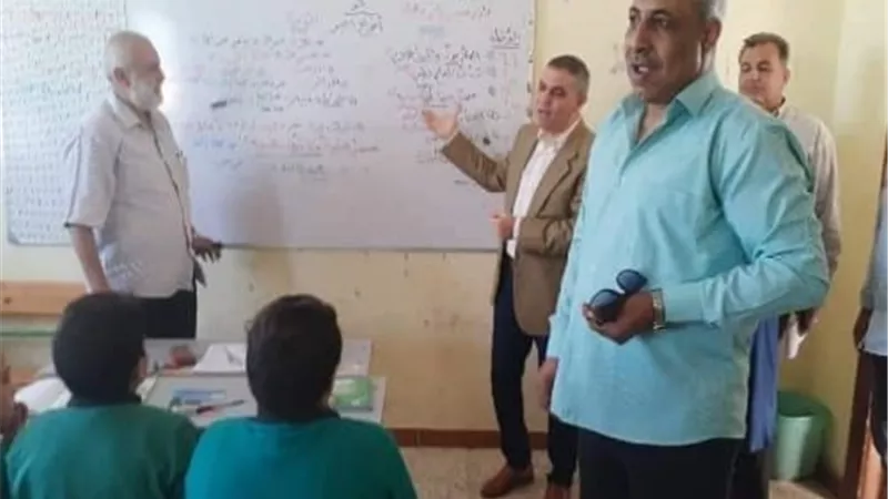 عدم استخدام أى عنف بدني.. أبرز توجيهات وكيل تعليم القليوبية للمدارس