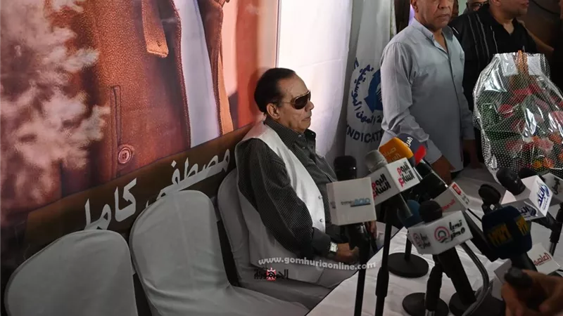 حلمي بكر من مؤتمر الموسيقيين: مصطفى كامل جدع ومحترم وأؤيده