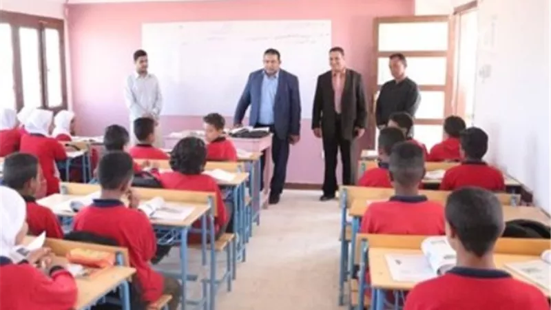 جولات مفاجئة لوكيل تعليم الوادي الجديد بالمدارس
