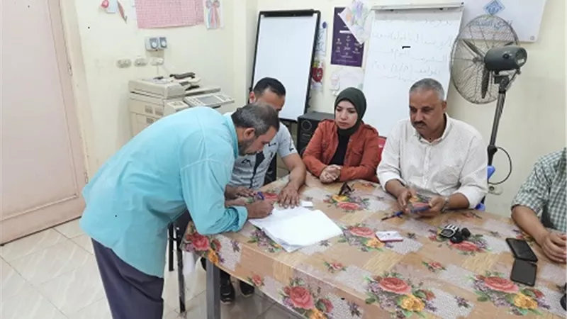وكيل الشباب والرياضة بالقليوبية يتابع إجراءات الجمعية العمومية باسنيت