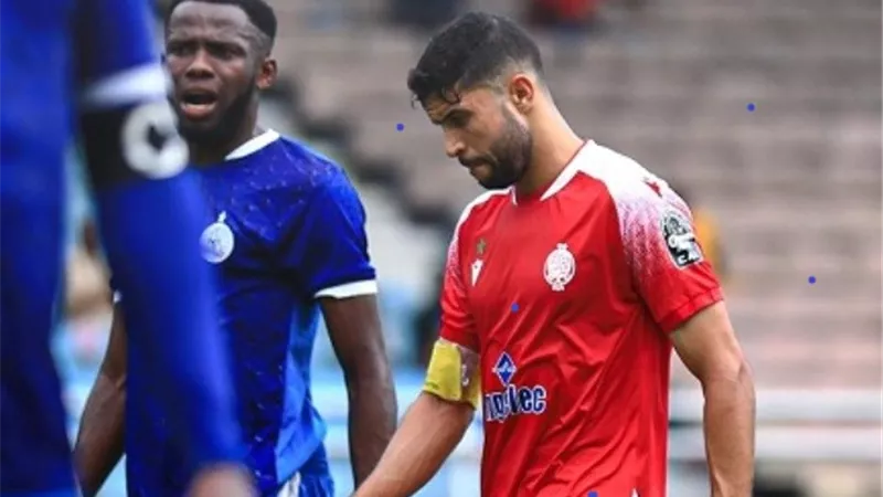 يحيى جبران رجلا لمباراة الوداد وريفرز يونايتد