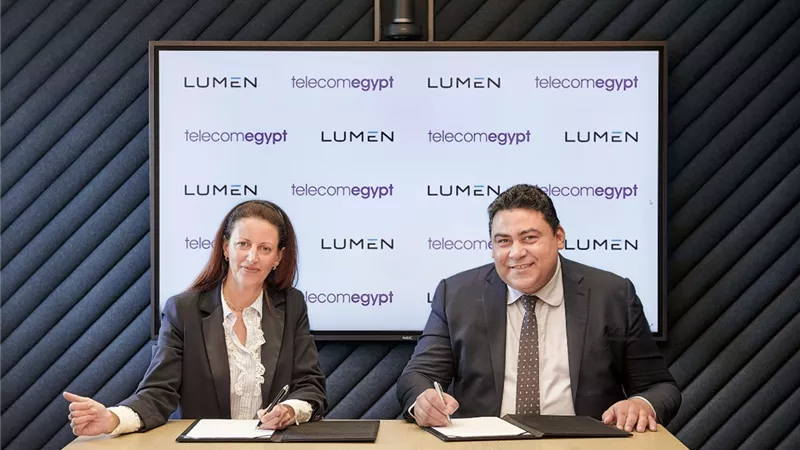 المصرية للاتصالات:انشاء أول نقطة ارتكاز إقليميةل LUMEN الأمريكية بمصر