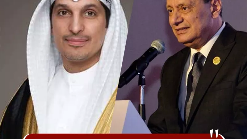 جبر يهنئ وزير الإعلام الكويتي بتجديد الثقة