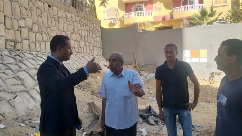 مدير تعليم الجيزة يتفقد مبنى مدرسة يوسف الصديق بإدارة الهرم التعليمية