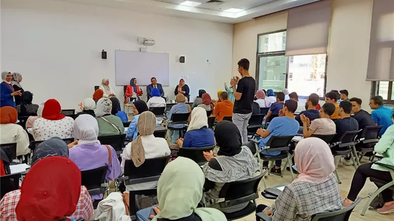 اليوم العالمي للصحة النفسية بجامعة المنصورة الجديدة