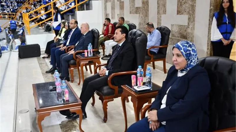 اشرف صبحى يشهد احتفالية ملتقي شباب مصر