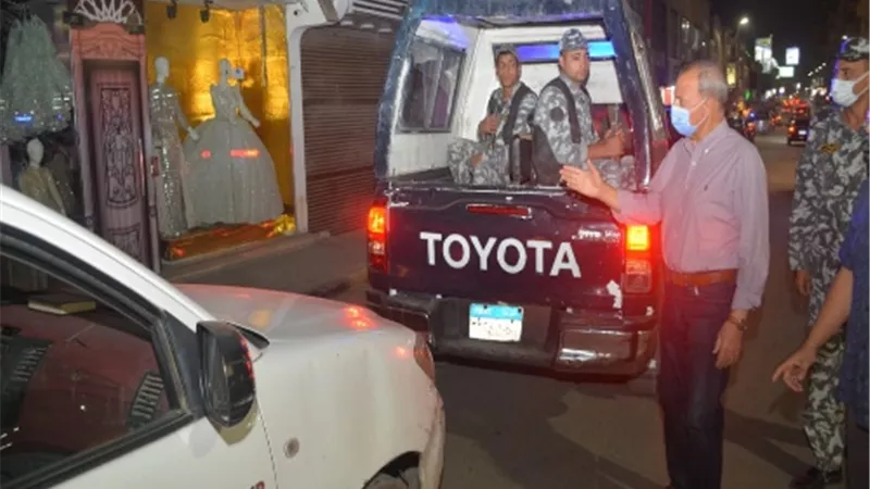 محافظ القليوبية: تحرير ٦٢محضر متنوع وازالة ٢٢حالة تعدٍ ومصادرة ١٥شيشة