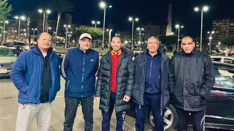 برنامج تدريبي مكثف لفريق الكرة الطائرة بنادي المنيا