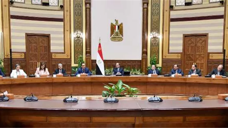 السيسي يستقبل وفد رجال الأعمال والمستثمرين المصريين بقطاع الصناعة