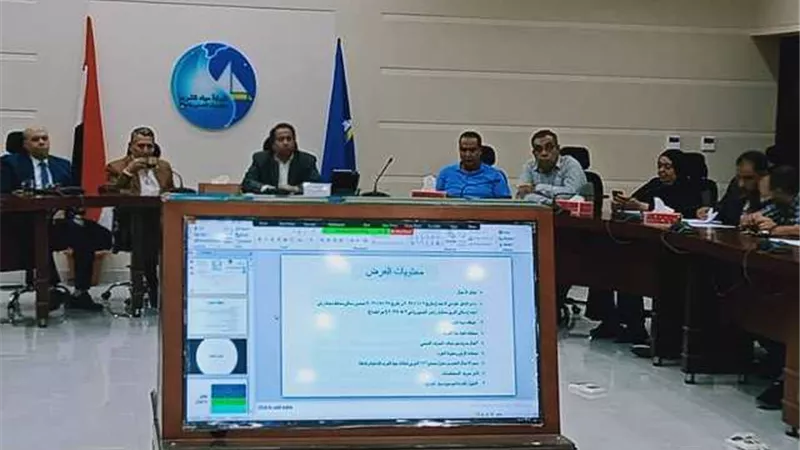 جمال الدين يتابع الموقف التنفيذى لمشروعات المبادرة الرئاسيةحياة كريمة