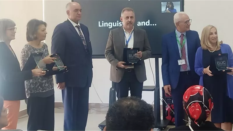 تعرف على أسماء المكرمين بمؤتمر اللغات والترجمة الدولى بجامعة بدر..صور