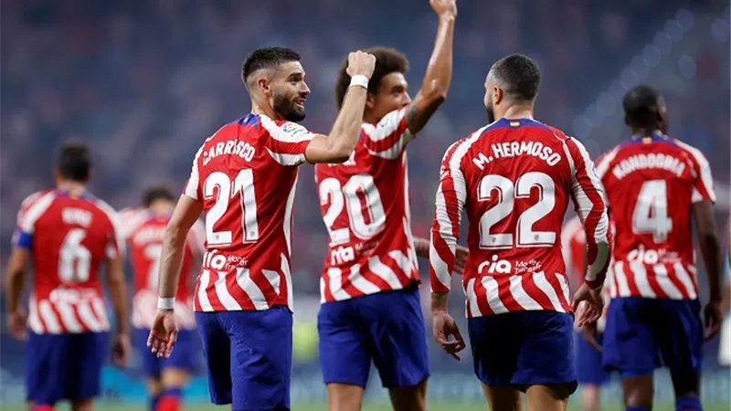 تشكيل أتليتكو مدريد الرسمى أمام رايو فاليكانو بالدورى الإسبانى