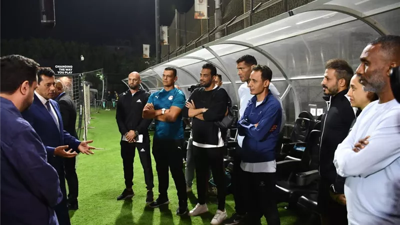 وزير الرياضة يشهد اختبارات الأداء للمشاركين فى مشروع 
