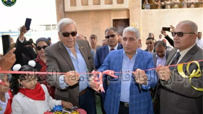 افتتاح مدرسة المحسمة الجديدة الابتدائية بالإسماعيلية