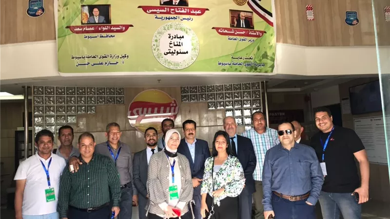 القوى العاملة بأسيوط تواصل تنفيذ مبادرة 