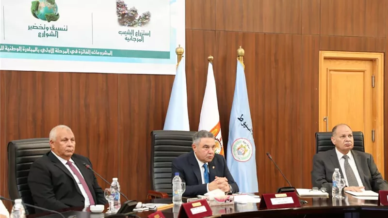فعاليات مؤتمر الإعلان عن المشروعات الفائزة بالمبادرة الوطنية