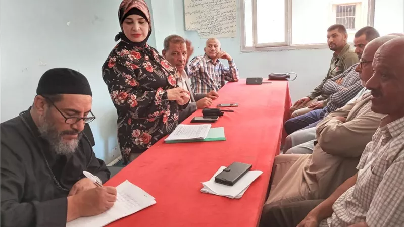 استمرار تنفيذ جلسات التشاور المجتمعي بقرى المرحلة الثانية بمبادرة 