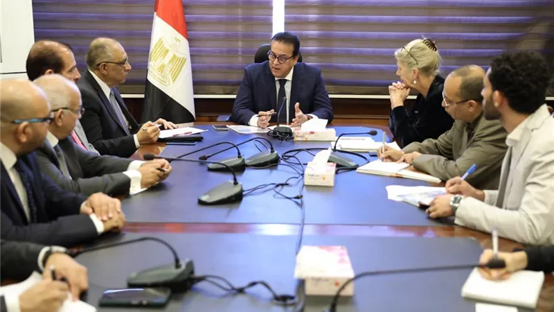 وزير الصحة يستقبل ممثل صندوق الأمم المتحدة للسكان لبحث التعاون