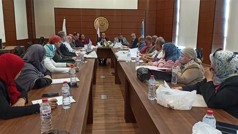 إجتماع مجلس طب السويس بتشكيله الجديد